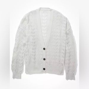 NWT - American Eagle Pointe Button Up Cardigan
